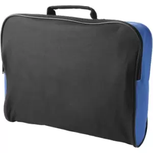 Image of Bullet Florida Conference Bag (40 x 8 x 27cm) (Solid Black/Royal Blue)