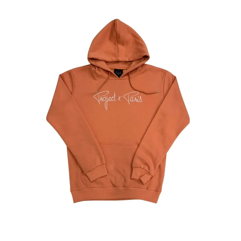 Image of Project X Paris Hooded sweatshirt Project X Paris Essentials Orange Male S