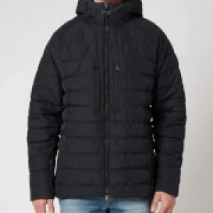Image of Barbour International Mens River Quilted Jacket - Black - M