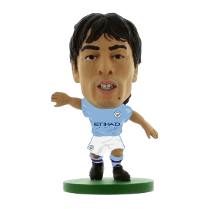 Image of Soccerstarz David Silva Man City Home Kit 2020 Figure