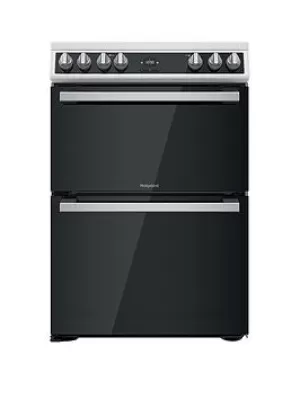 Image of Hotpoint HDT67V9H2CW Double Oven Electric Cooker