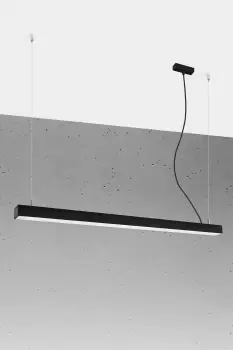 Image of Sollux Pendant Lamp Pine 117 Black