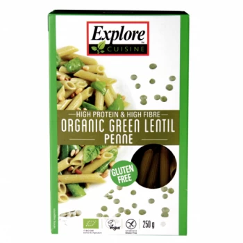 Image of Explore Cuisine Organic Green Lentil Penne 250g