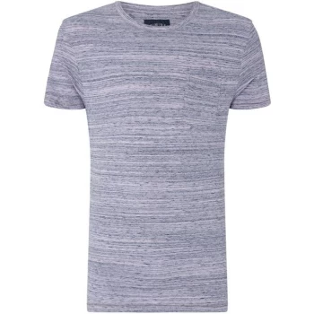 Image of Criminal Spacedye Crew Neck T Shirt - Lilac