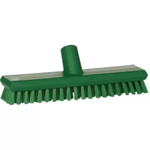 Image of Vikan Scrubber with water channel, extra hard, pack of 10, green