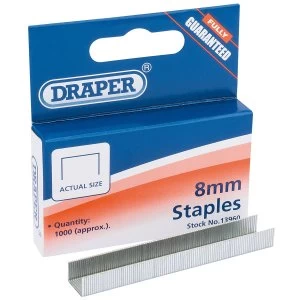 Image of Draper 8mm Staples