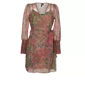 Image of Vero Moda VMABELIA womens Dress in Green - Sizes S,M,XS