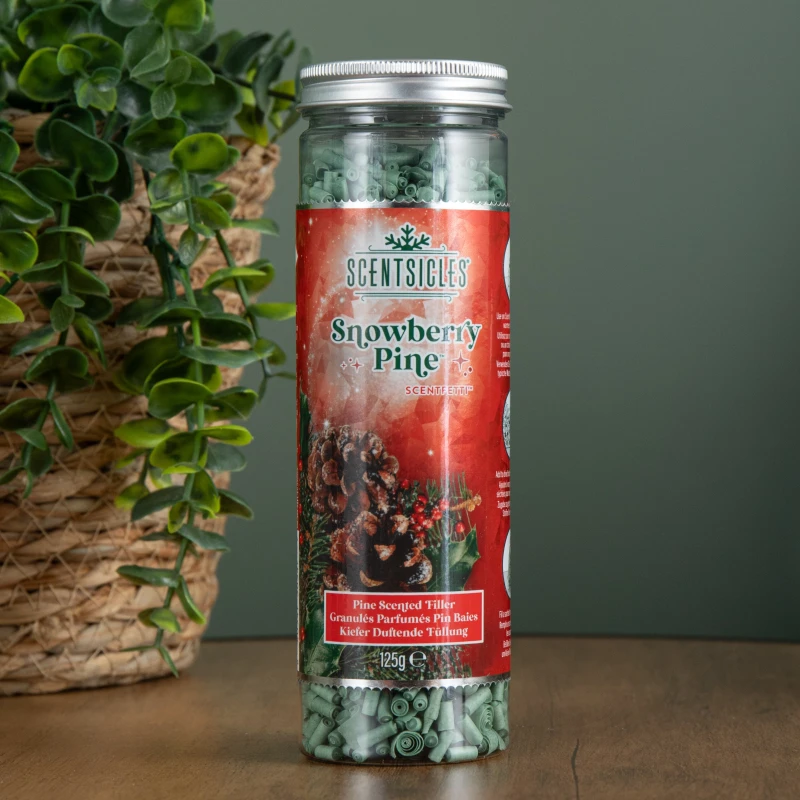 Image of 125g Snowberry Pine Cones Scentsicles Scentfetti Christmas Decoration