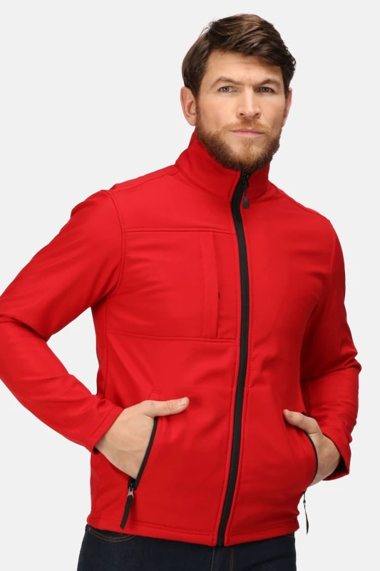 Image of Regatta Octagon II Printable 3 Layer Jacket - Red Red 3XL