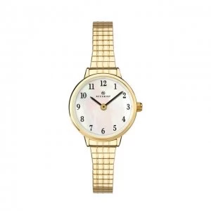 Image of Pearl And Gold 'Accurist Expander' Watch - 8208