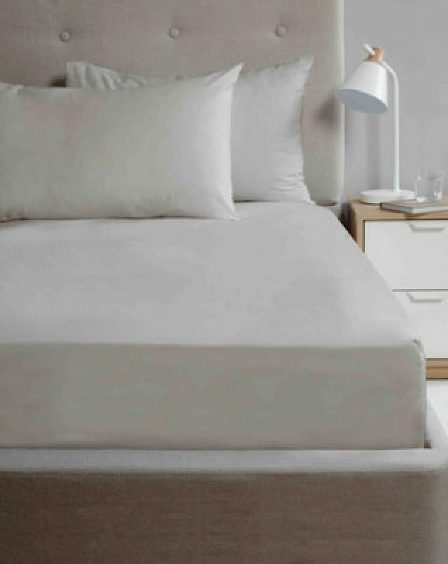 Image of Rapport Home So Soft Microfibre Cotton Fitted Sheet Grey