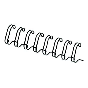 Image of Fellowes Wire Binding Element 14.3mm Black Pack of 100 53277