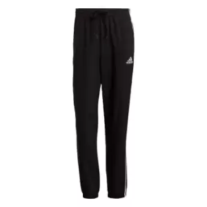 Image of adidas AEROREADY Essentials Elastic Cuff 3-Stripes Tracks - Black