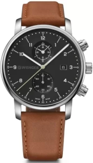 Image of Wenger Watch Urban Classic Chrono Black