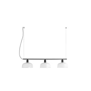Image of Tatawin Medium White Linear Bar Pendant Lamp