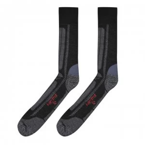 Image of Karrimor Trekking Socks Two Pack Mens - Black
