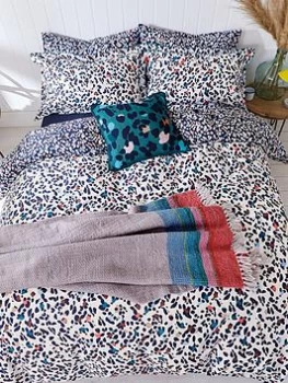 Image of Joules Lynx Leopard Duvet Cover Set - Db