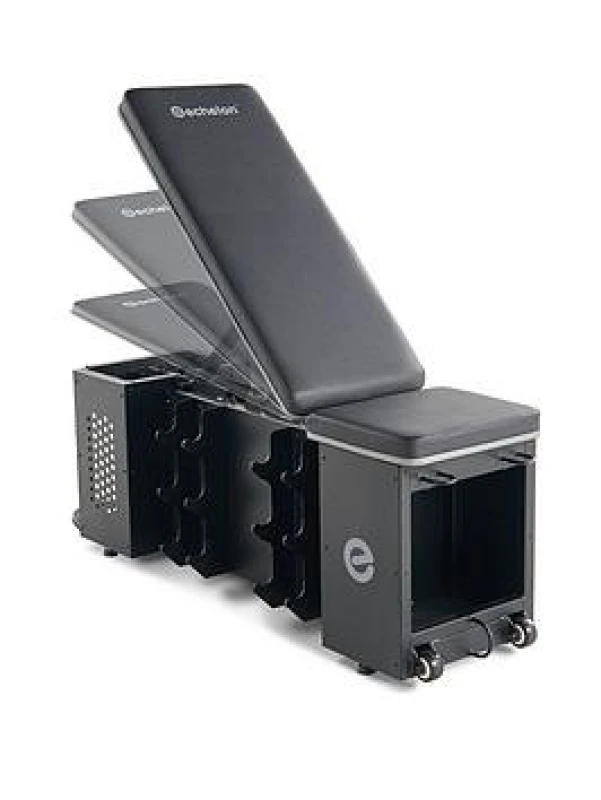 Image of Echelon Strength Storage Bench, Black ECH-BENCHSTOR-01