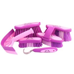 Image of Charles Bentley Slip Not Horse Grooming Brushes Only - Purple