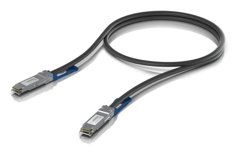 Image of Ubiquiti UACC-DAC-QSFP28-0.5M InfiniBand/fibre optic cable Black