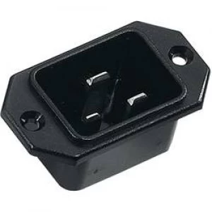 Image of IEC connector C20 Series mains connectors 42R Plug vertical mount