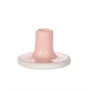 Image of Mojave Glaze Pink Candle Holder