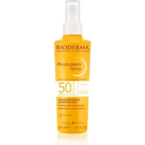 Image of Bioderma Photoderm Sprej SPF 50+ Protective Sunscreen in Spray SPF 50+ 200ml