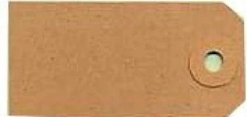 Image of Unstrung Tag Label 96mm x 48mm Buff 1 x Pack of 1000