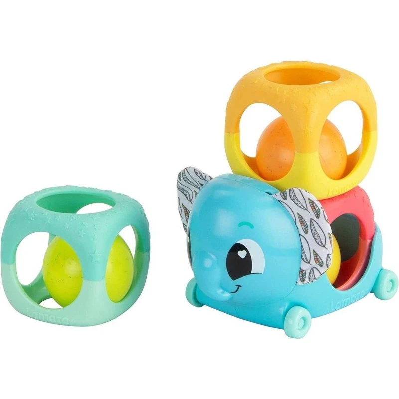 Image of Lamaze Stack Rattle & Roll Block Set Multi unisex