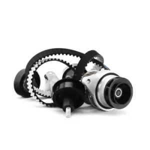Image of DOLZ Water Pump + Timing Belt Kit KD051 VW,AUDI,SKODA,Golf IV Schragheck (1J1),Golf V Schragheck (1K1),POLO (9N_),GOLF VI (5K1)