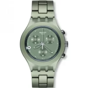 Image of Mens Swatch Smoky Sand Chronograph Watch