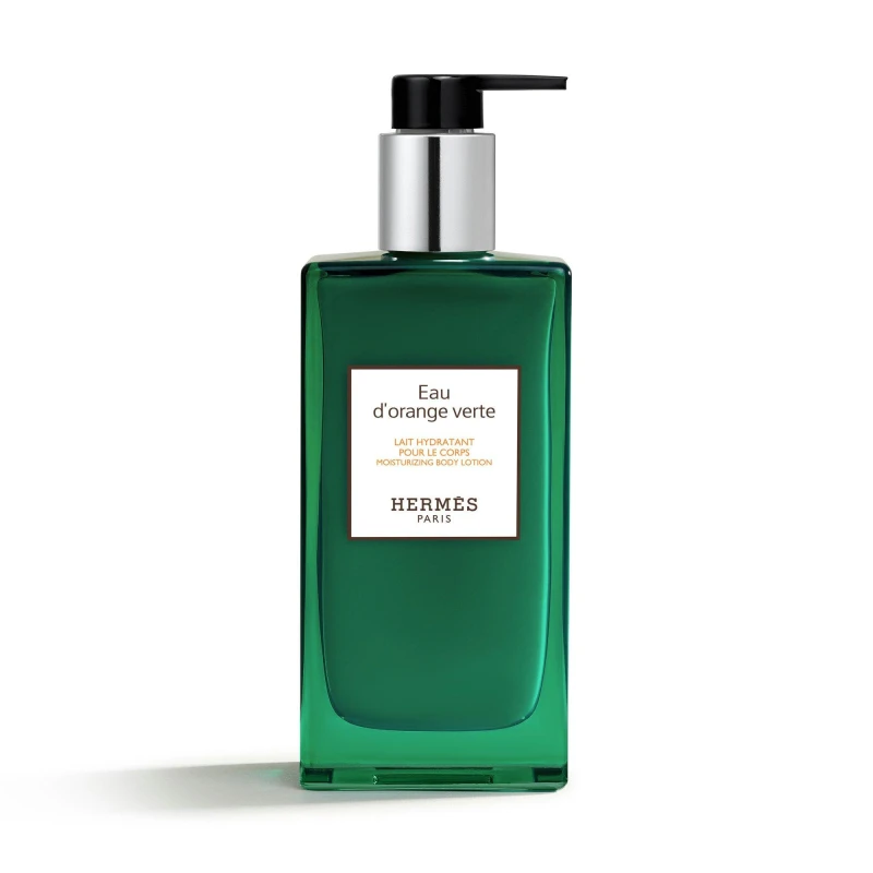 Image of Hermes Eau DOrange Verte Moisturizing Body Lotion Bottle 200ml