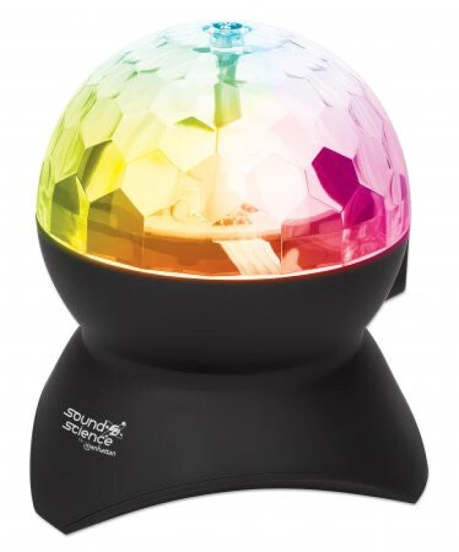 Image of Manhattan Manhattan Sound Science Disco Light Ball Bluetooth Speaker, FM Radio, Decent Sound Output (3W), 8 hour Playback time, Integrated Controls, R