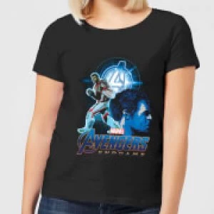 Image of Avengers: Endgame Hulk Suit Womens T-Shirt - Black