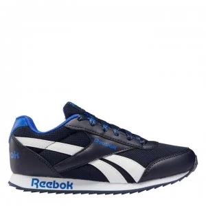Image of Reebok Mens Royal Classic Trainers - Navy/Red