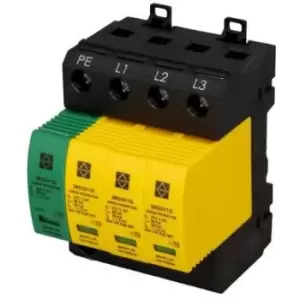 Image of Lewden 50kA 4 Module 3 Pole + N Type 2 Surge Protector - SRG3V1G