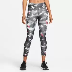 Image of Printed Running Leggings with High Waist