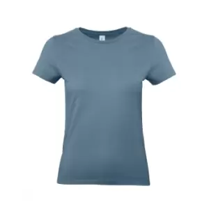 Image of B&C Womens/Ladies #E190 Tee (S) (Stone Blue)