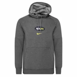 Image of 2020-2021 Tottenham Fleece Hoodie (Charcoal)