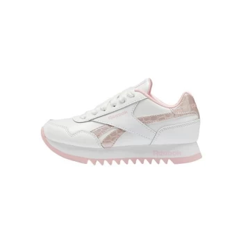 Image of Reebok Royal Classic Jogger 3 Platform Shoes - Cloud White / Cloud White / Pi