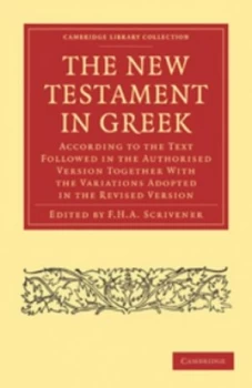 Image of The New Testament in Greek by F. H. A. Scrivener Book