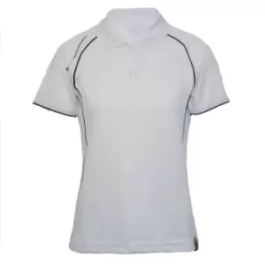 Image of Masita Womens/Ladies 112024 Polo Shirt (38) (White)