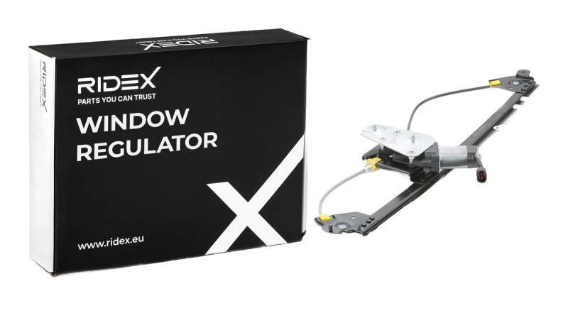 Image of RIDEX 1561W0122 Window regulator Right, Operating Mode: Electric, with electric motor Window Winder (1561)