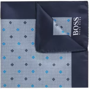 Image of Boss Pocket Square 33cm Mens - Blue