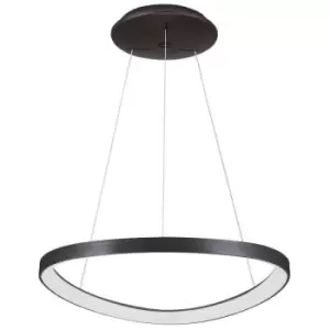 Image of Italux Lighting - Italux Morphi - Modern LED Hanging Pendant Coffee Brushed, Warm White 3000K 2640lm Dimmable