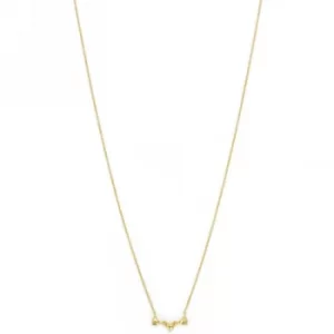 Image of Ladies Juicy Couture PVD Gold plated Juicy Expressions Heart Expressions Necklace