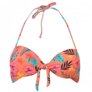 Image of SoulCal Tie Bikini Top Ladies - Floral