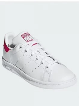 Image of Adidas Originals Stan Smith Junior Trainer - White/Pink