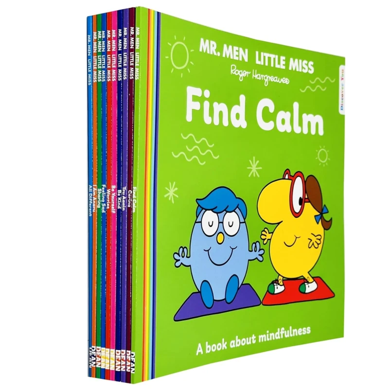 Image of Mr Men And Little Miss Discover You 10 Book Collection For Children Roger Hargreaves Roger Hargreaves Books