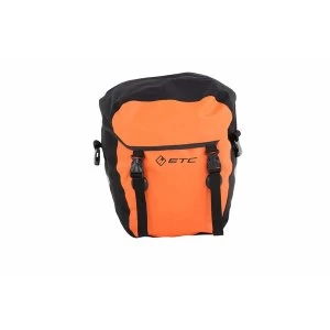 Image of ETC Waterproof Pannier Large Bag Orange